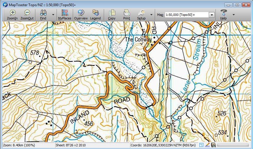 contour map program for mac